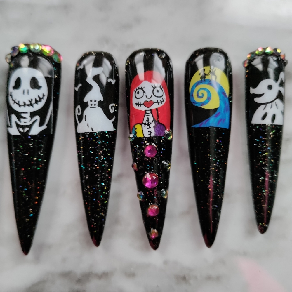 Custom Halloween Press On Nails